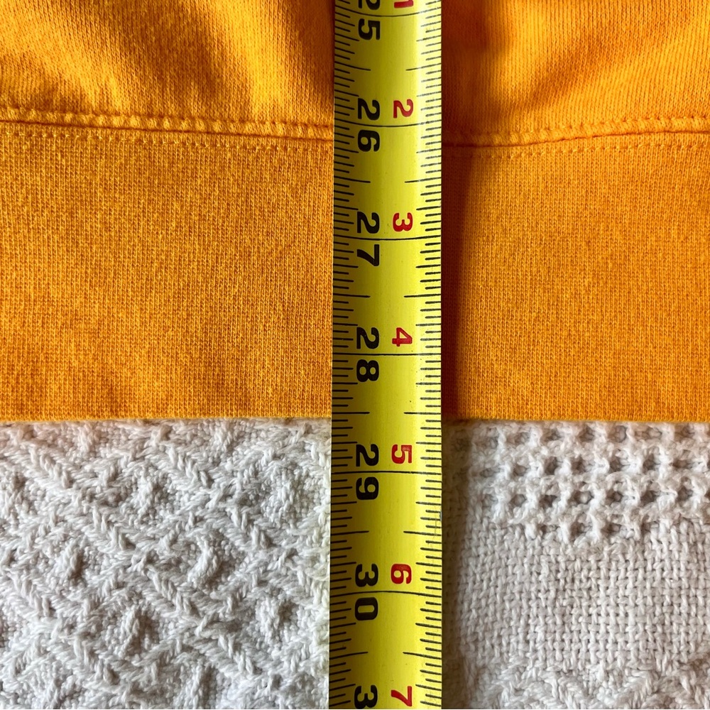 Limited Edition Burt's Bees Yellow Crewneck Sweatshirt with Red Lettering - Picture 7 of 7